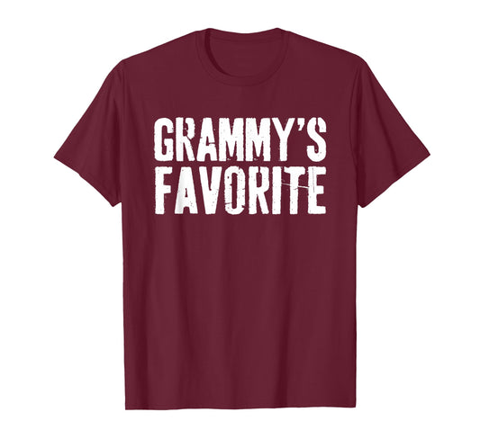 Funny Grammy’s Favorite Funny Grandparent Grandchild Vintage T-Shirt