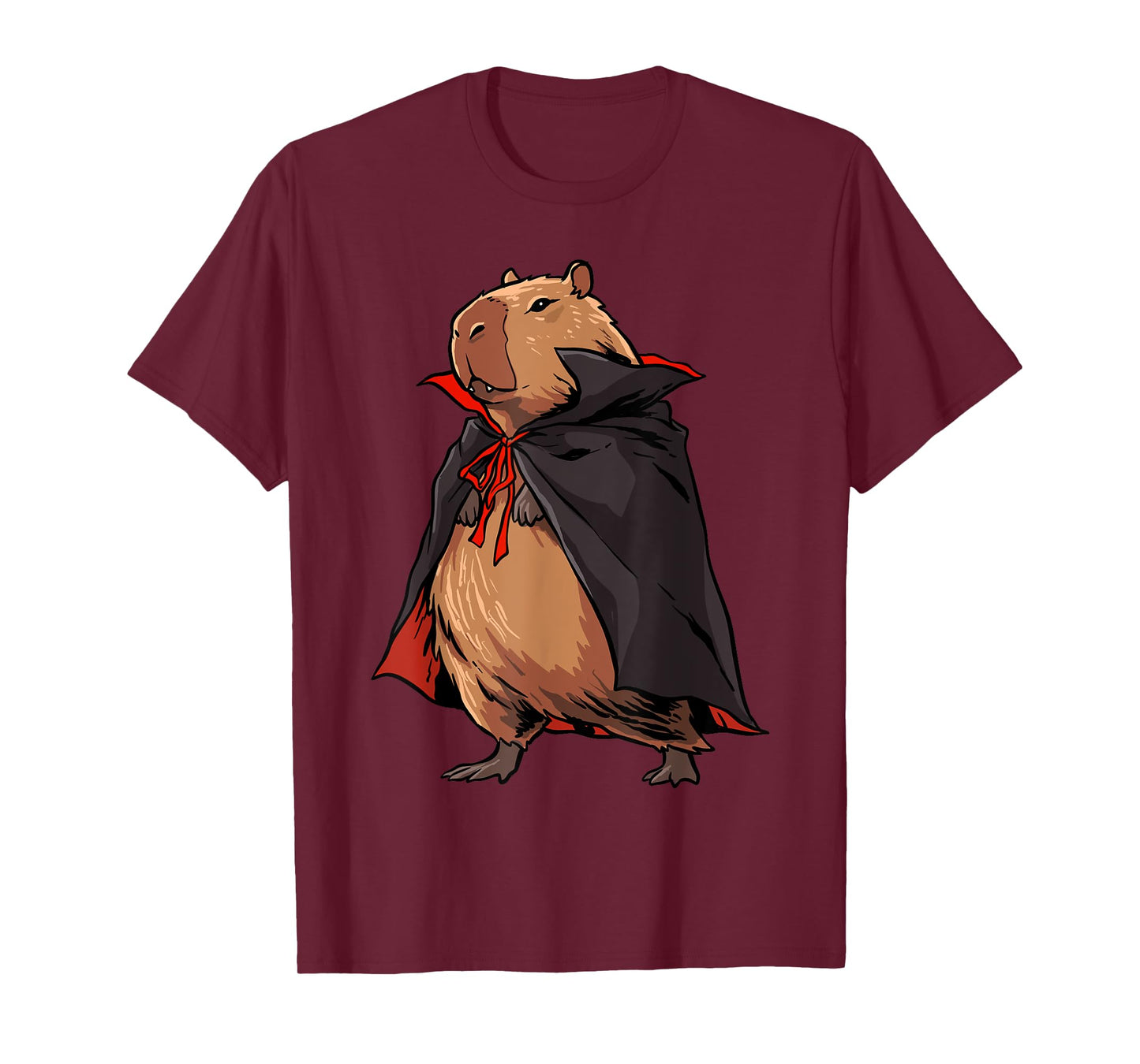 Capybara Shirt Halloween Capybara Vampire Vampybara Rodent T-Shirt
