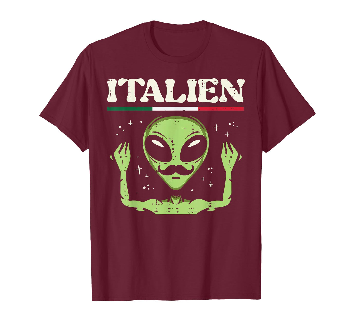 Italian Alien Italien Funny Italy Hand Gesture Men Women Kid T-Shirt