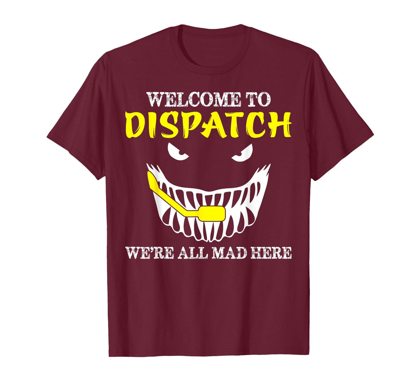 Welcome To Dispatch Funny 911 Dispatch Halloween Spooky T-Shirt