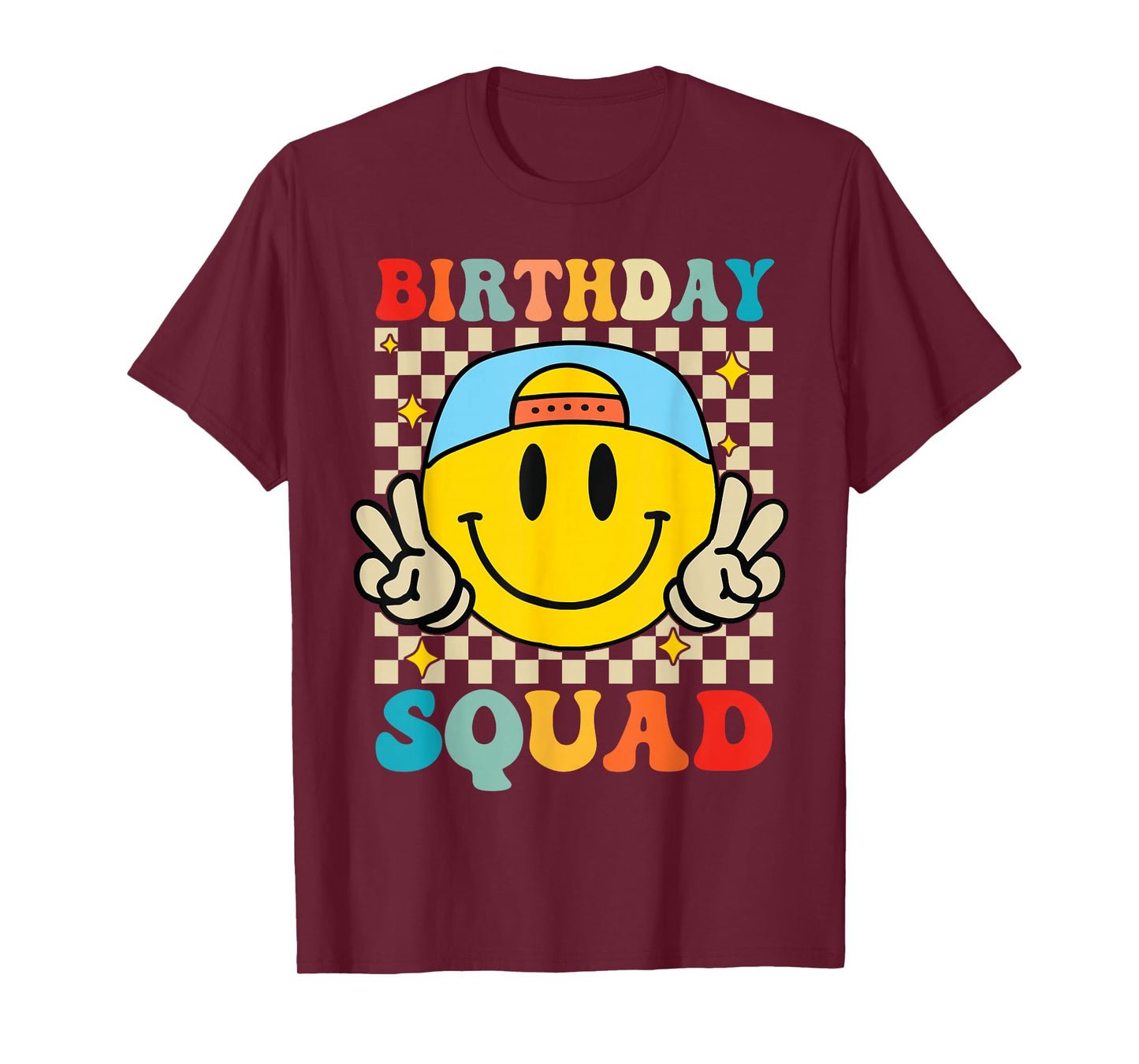 Birthday Squad for Men Women Kids Funny Birthday Matching T-Shirt