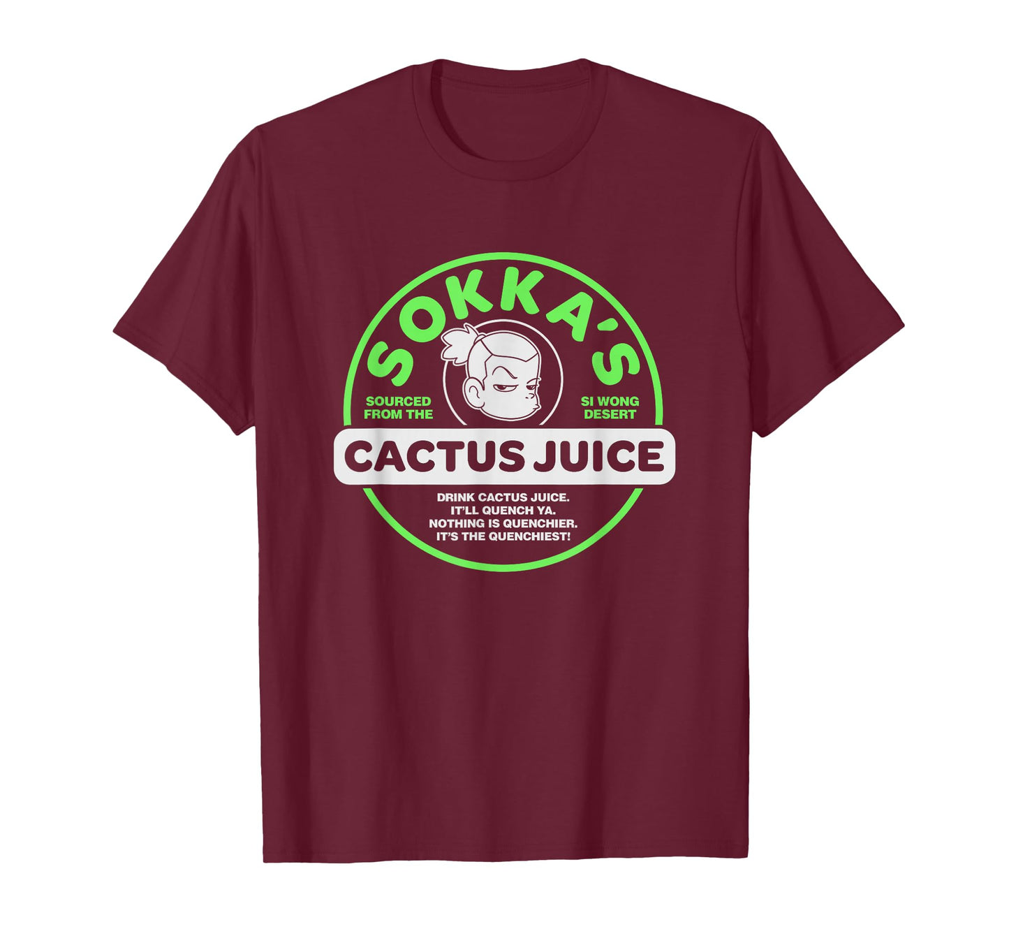 Avatar: The Last Airbender Sokka's Cactus Juice Badge T-Shirt