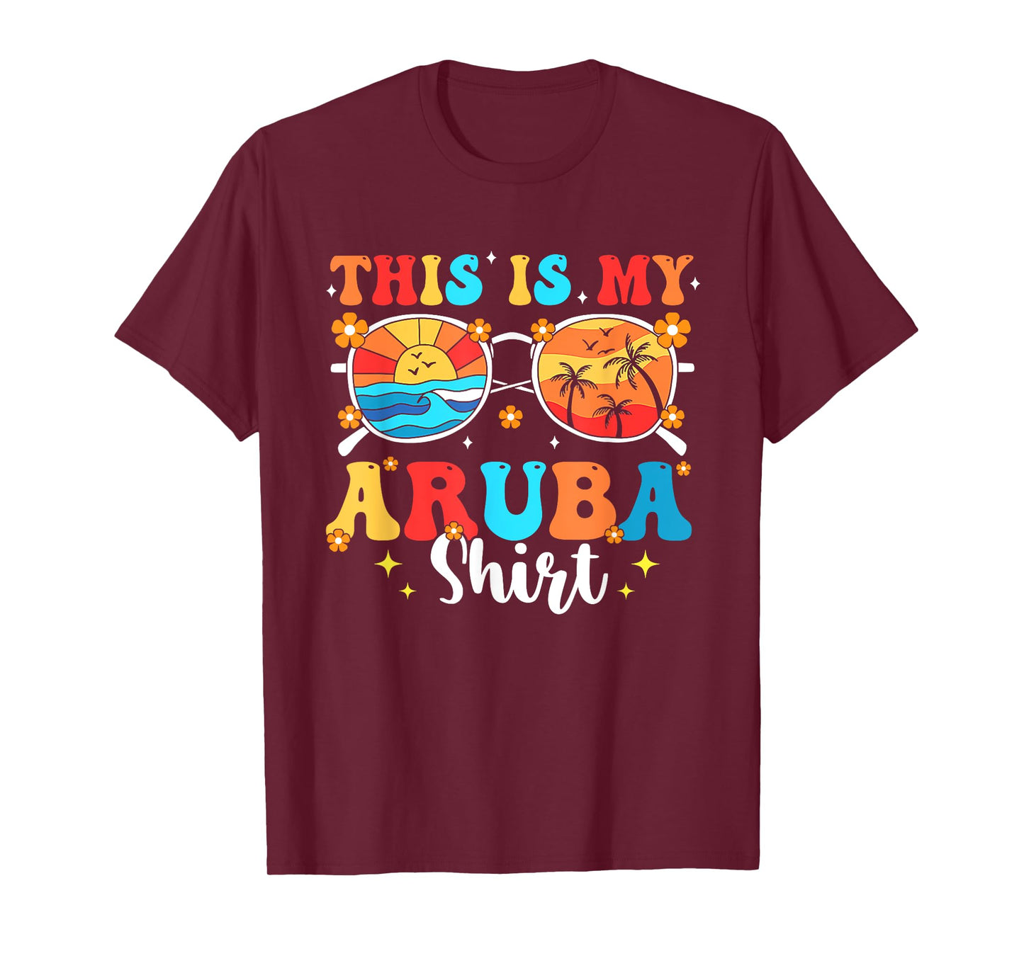 Matching Summer Family Vacation Beach Trip Aruba T-Shirt