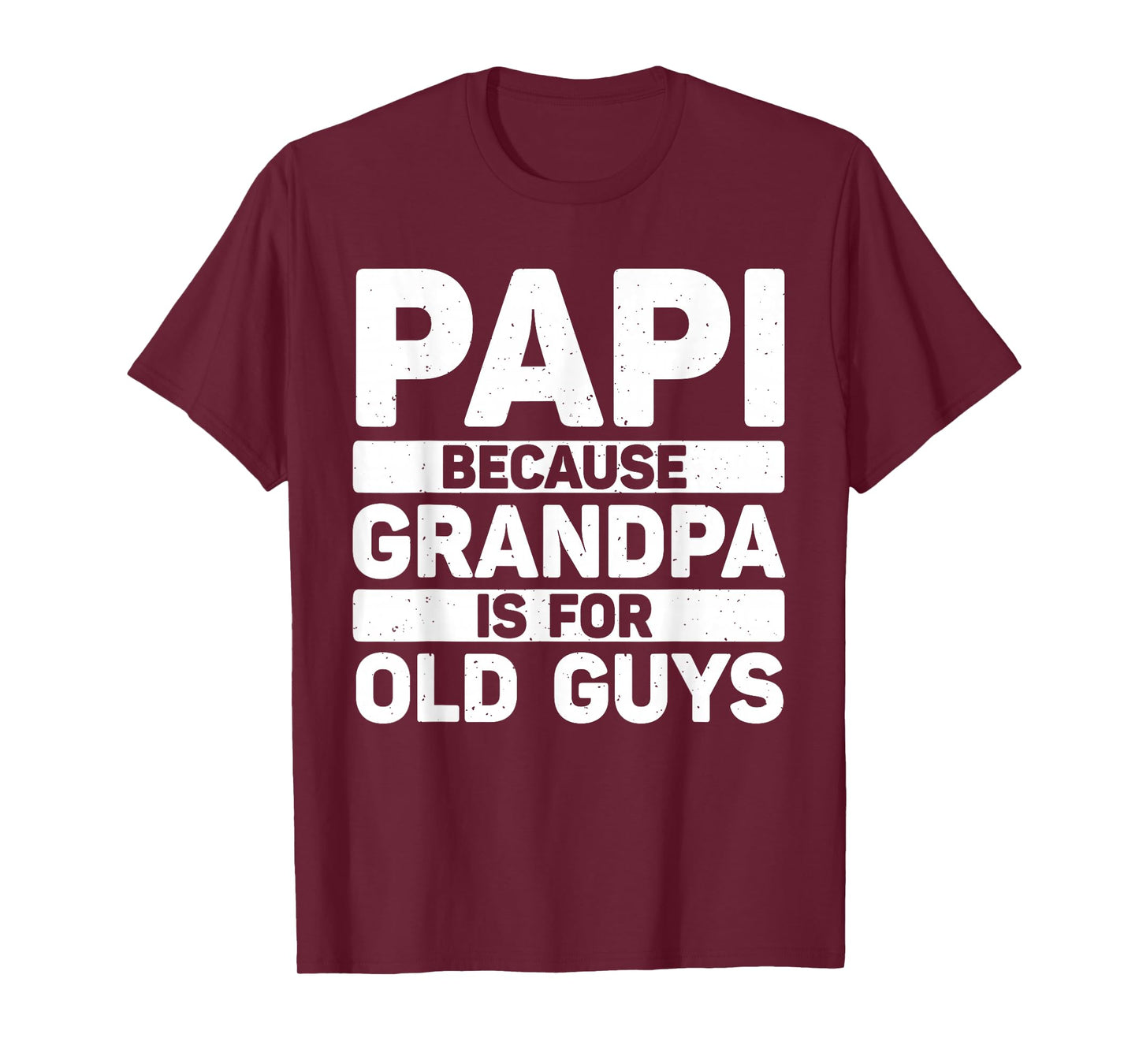 Papi Design For Grandpa From Grandkids Father's Day Papi T-Shirt