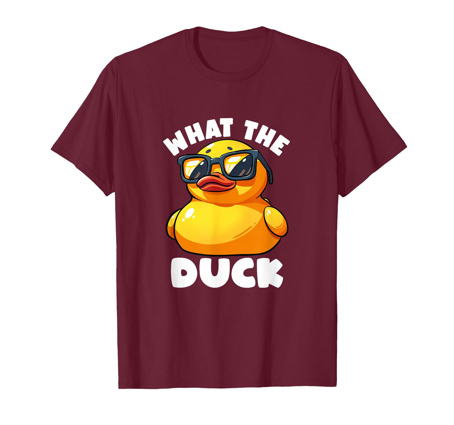 What The Duck Owner I Love Ducks Lover Funny Rubber Duck T-Shirt