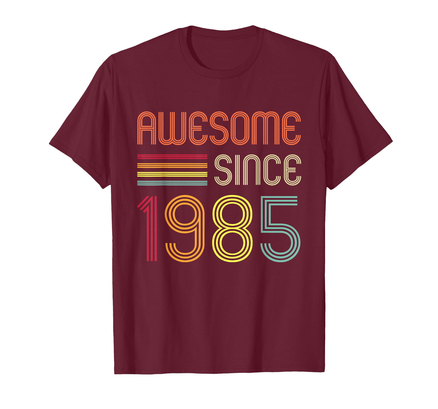 Awesome Since 1985 40th Birthday Retro T-Shirt