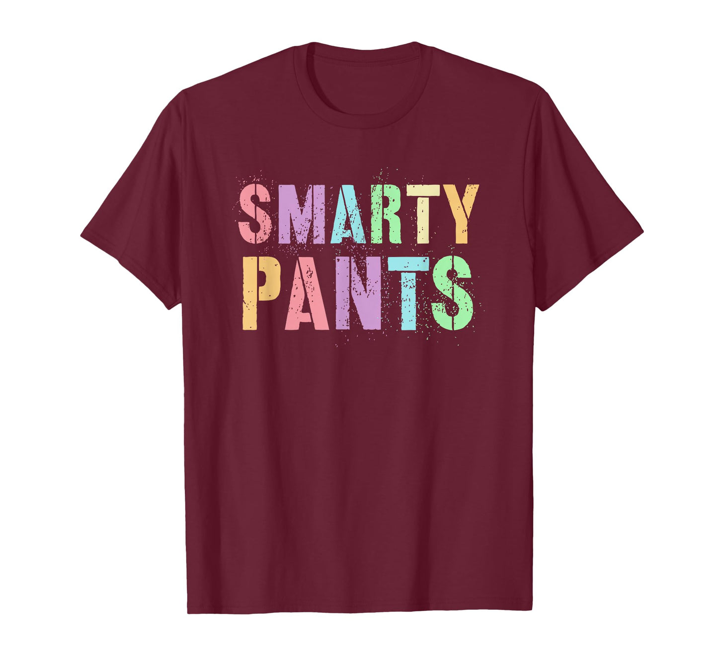 Funny SMARTY PANTS 1st Grade Hello Bruh We Back ABCD Rocks T-Shirt