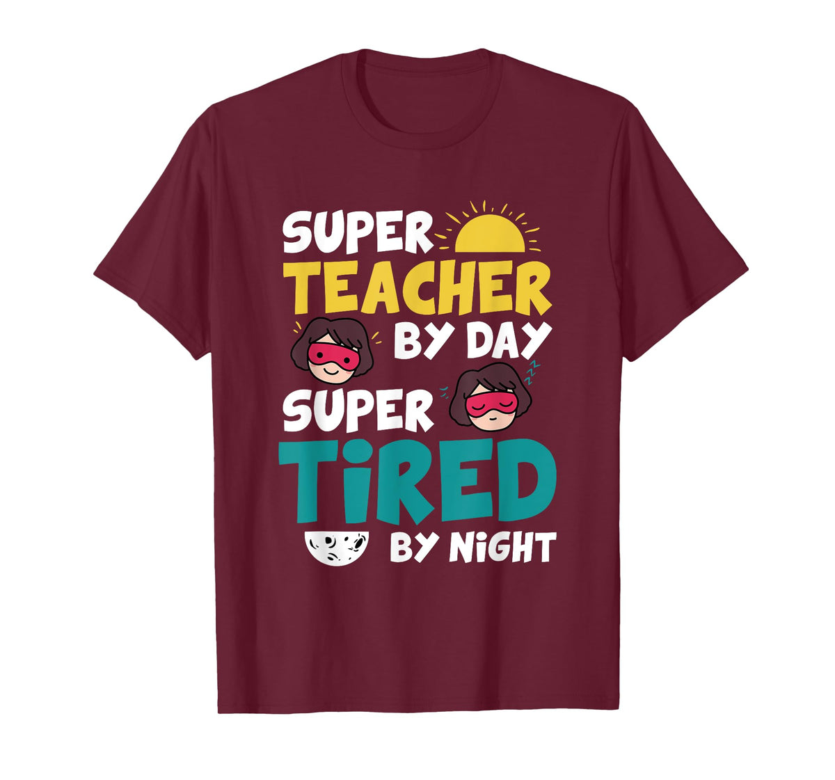 Funny Super Hero Teacher Superheroes T-Shirt