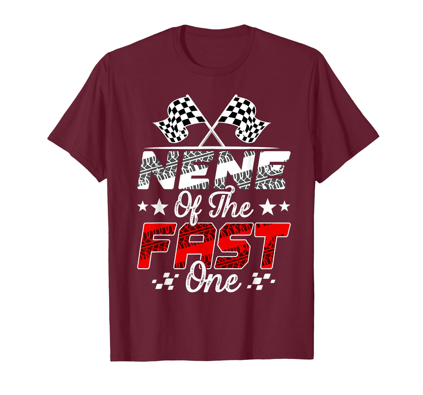 Nene Of The Fast One First Birthday Racing Car Family T-Shirt