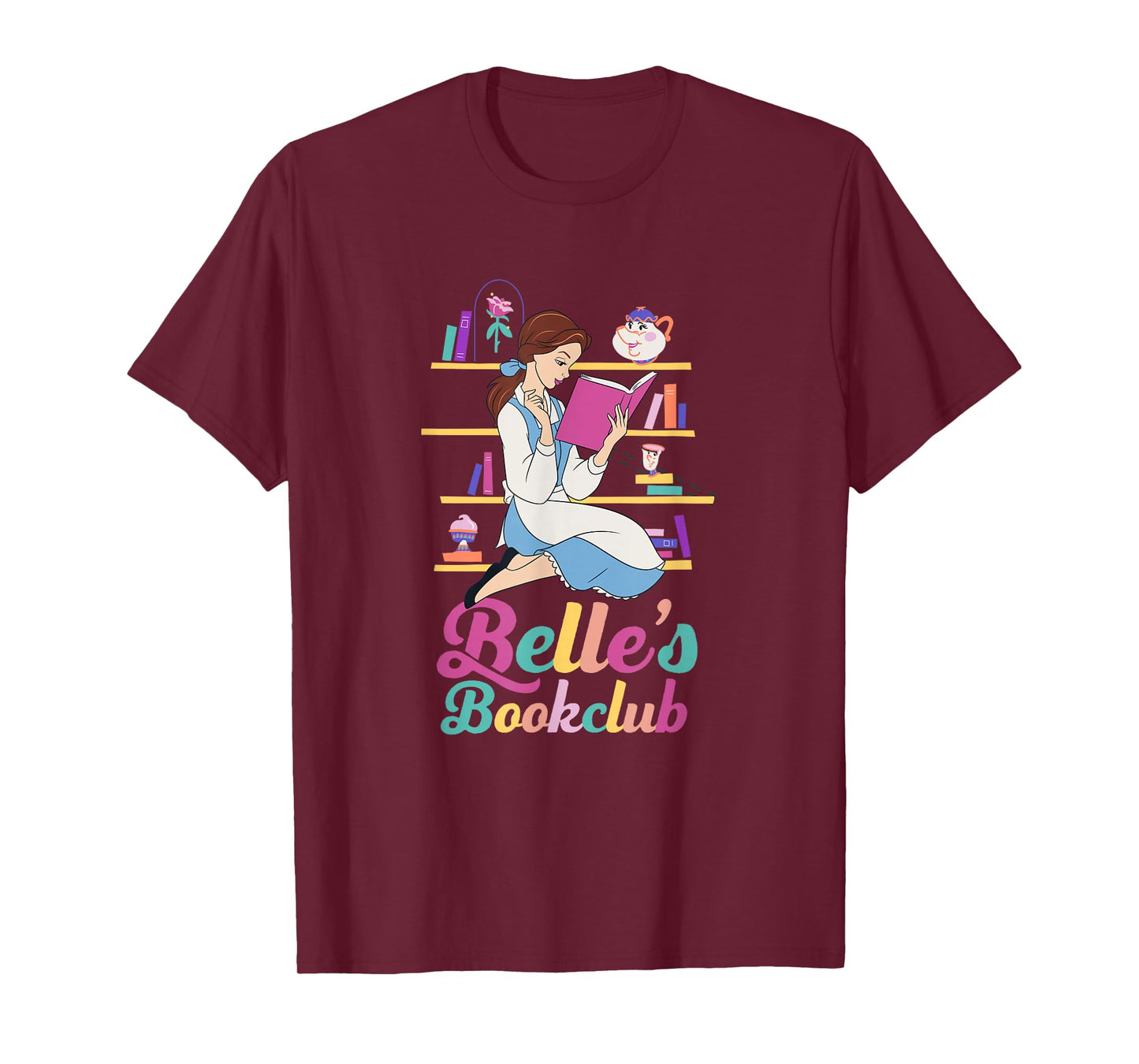 Disney Beauty And The Beast Belle Book Club T-Shirt