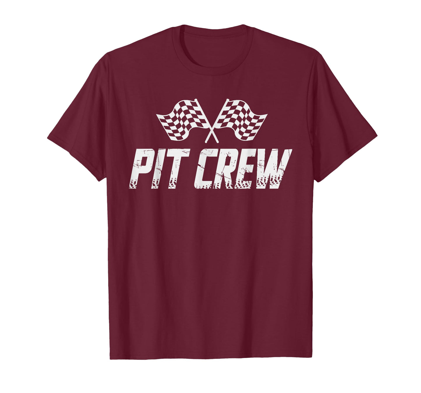 Pit Crew Birthday Family Matching car Racing T-Shirt