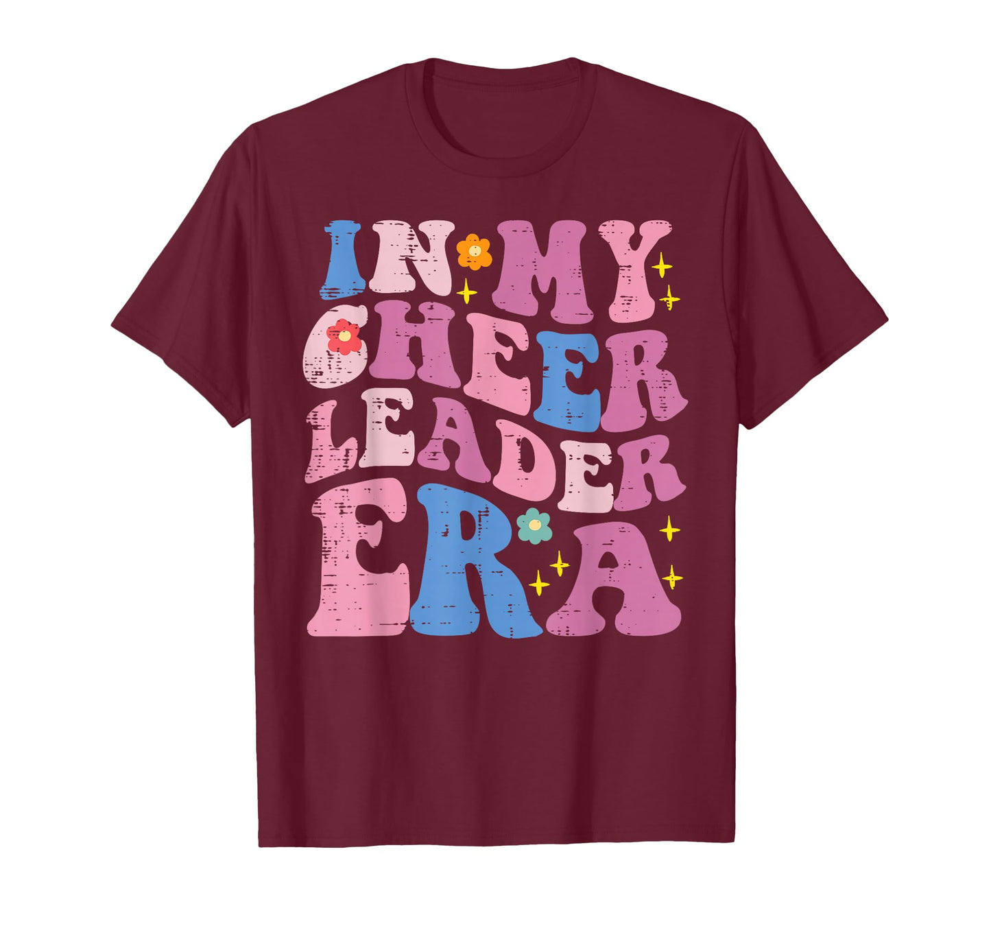 In My Cheerleader Era Retro Cheerleading Women Girls Kids T-Shirt