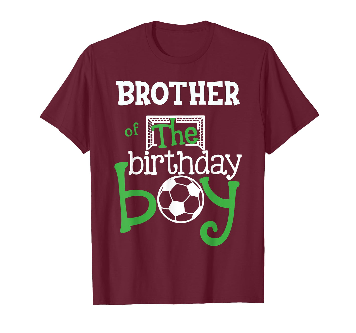Brother of The Birthday Boy Soccer Player Matching Family T-Shirt