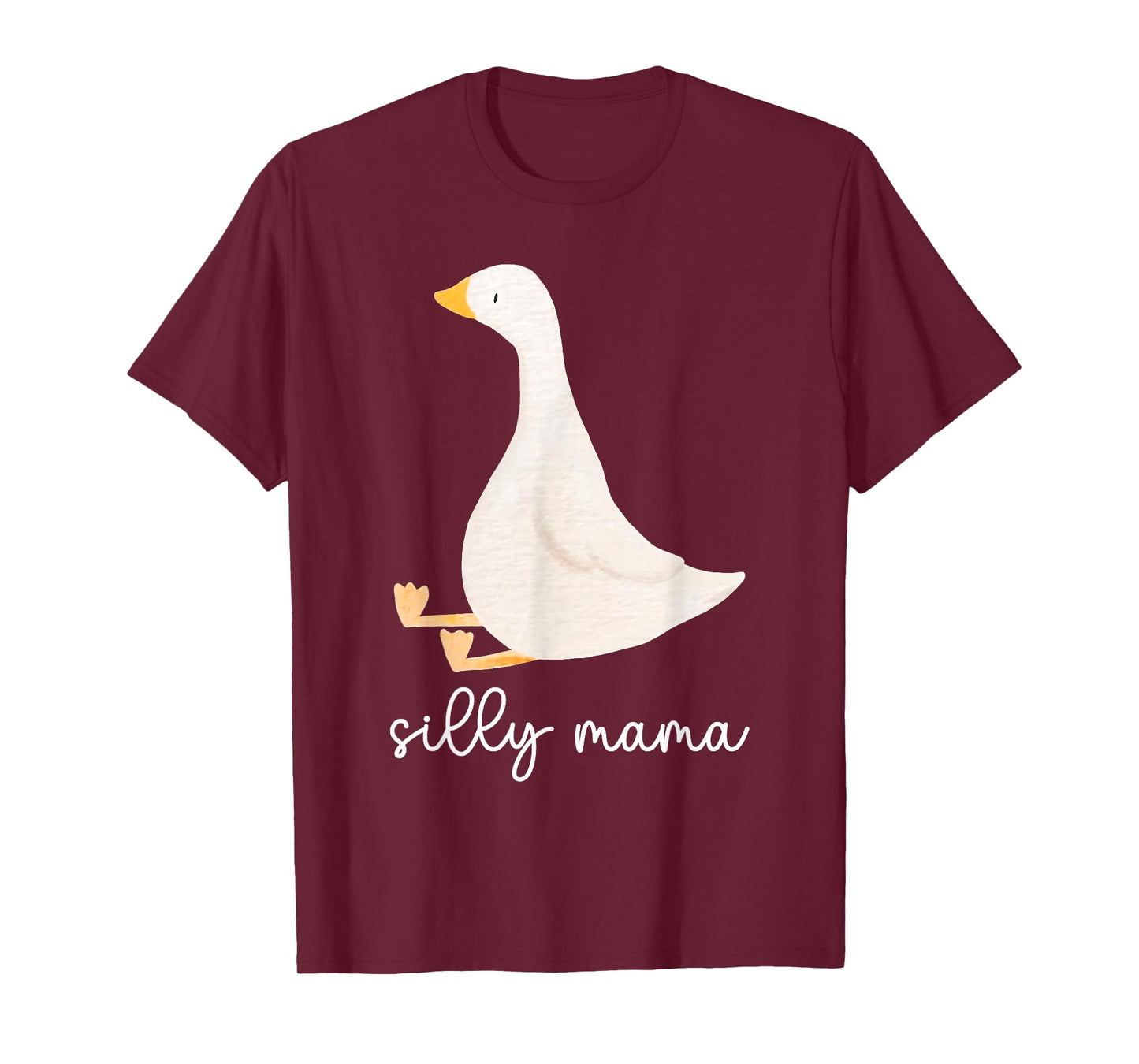 Cute Silly Mama Silly Goose Mom Mother's Day T-Shirt