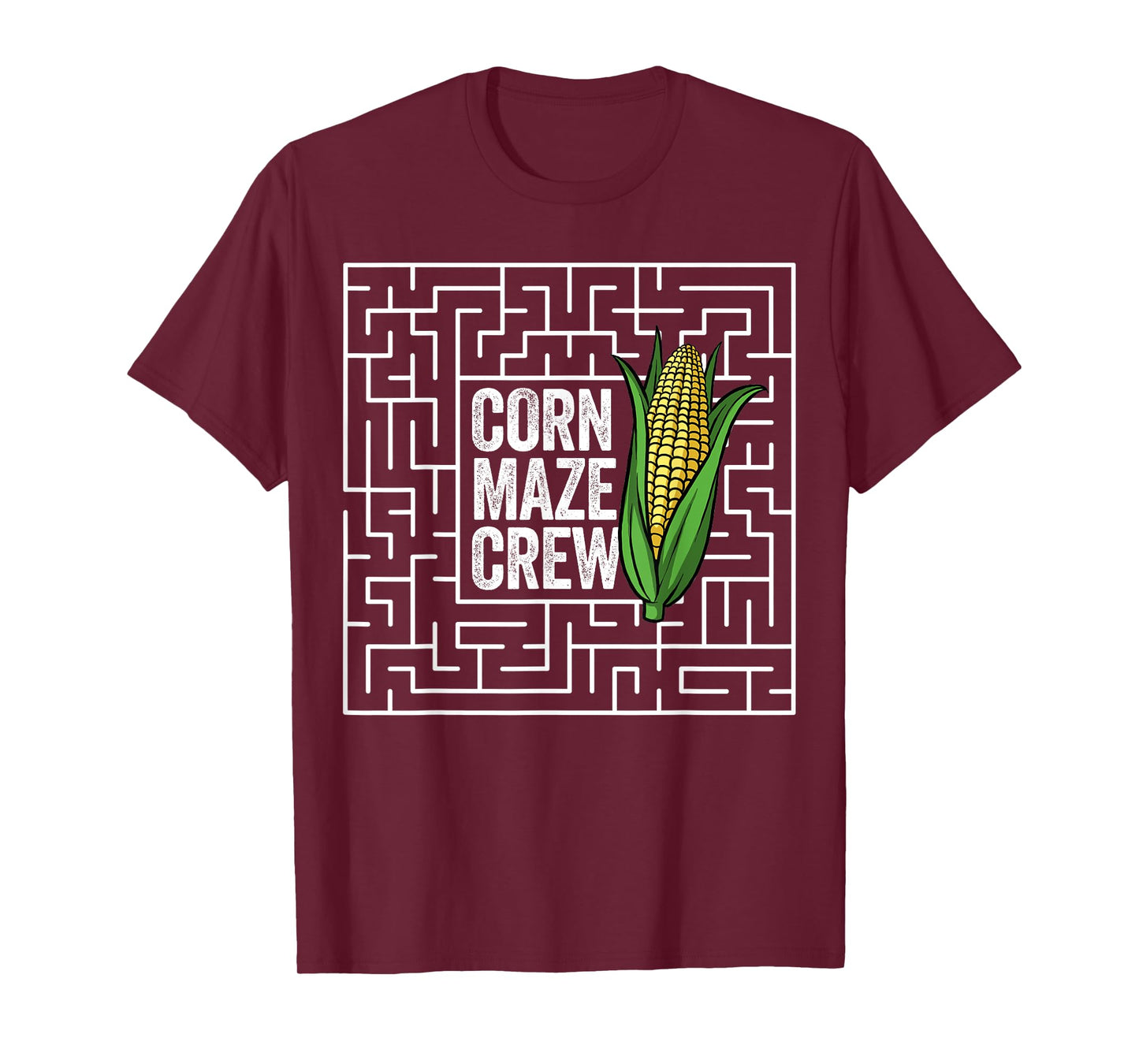 Corn Maze Crew Corn Maze Funny Halloween Corn Maze T-Shirt