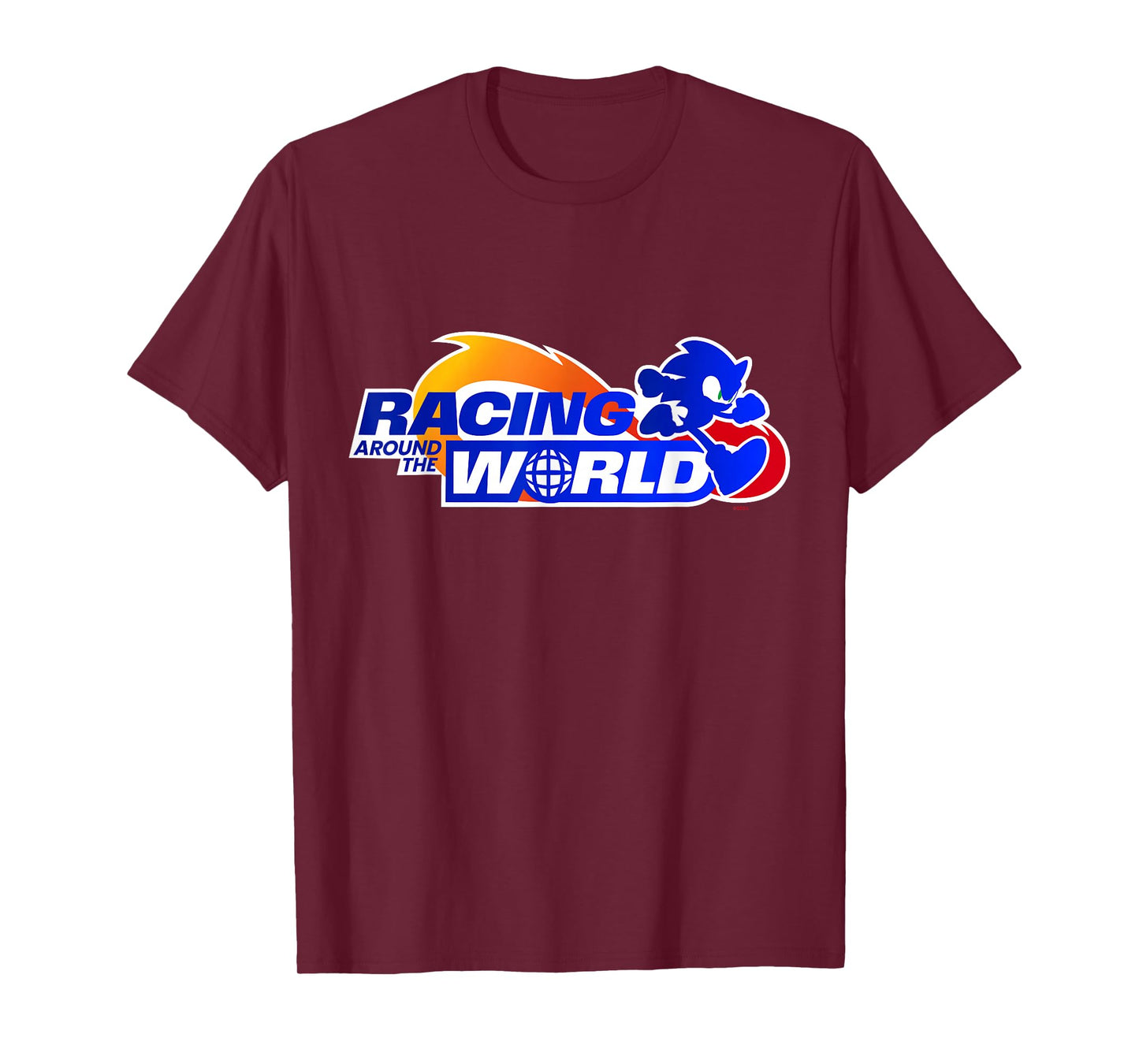 Sonic the Hedgehog - Racing Around the World logo T-Shirt