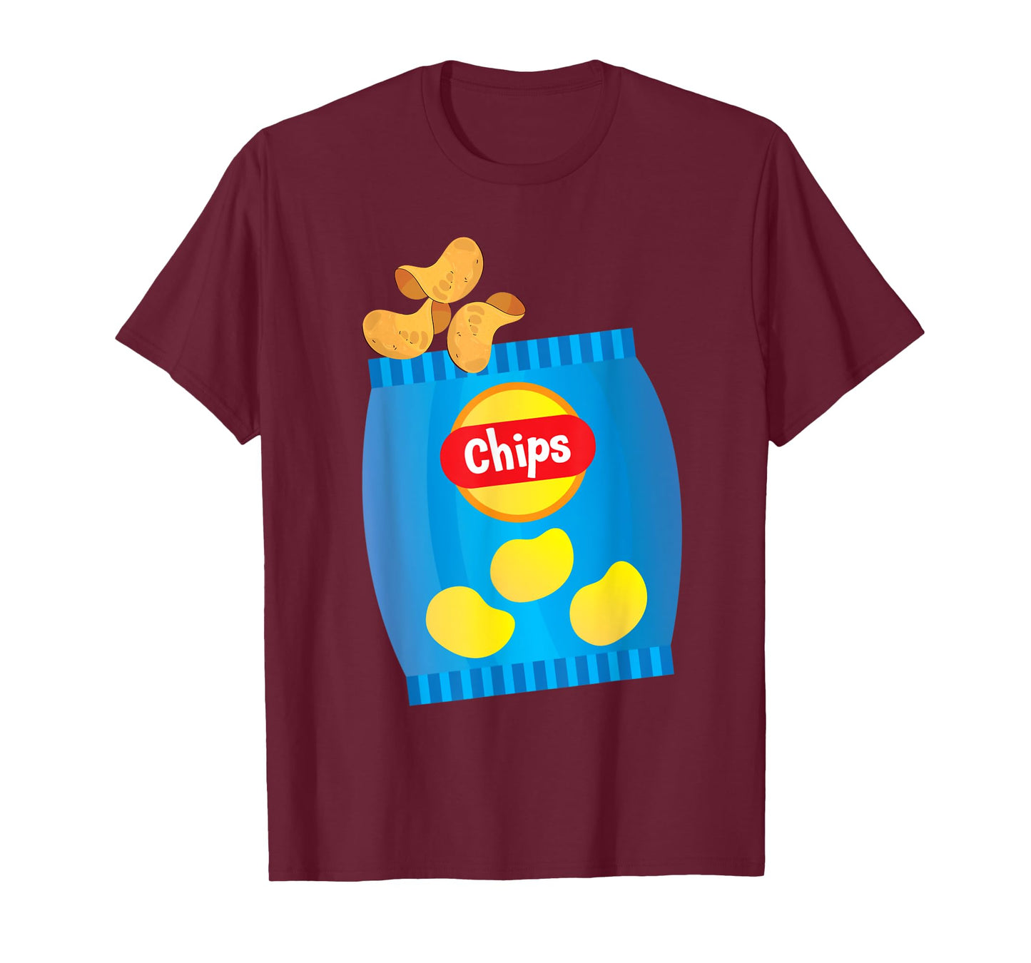 Bag Of Chips Funny Halloween Costume T-Shirt