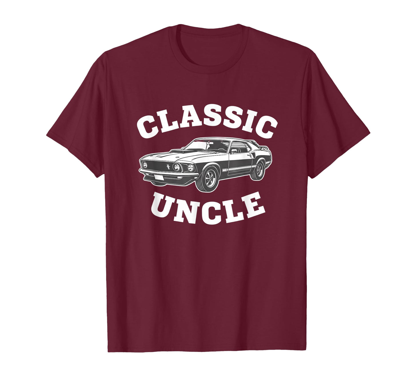 Fine Arts Vintage Muscle Car Illustration, Classic Uncle (N T-Shirt