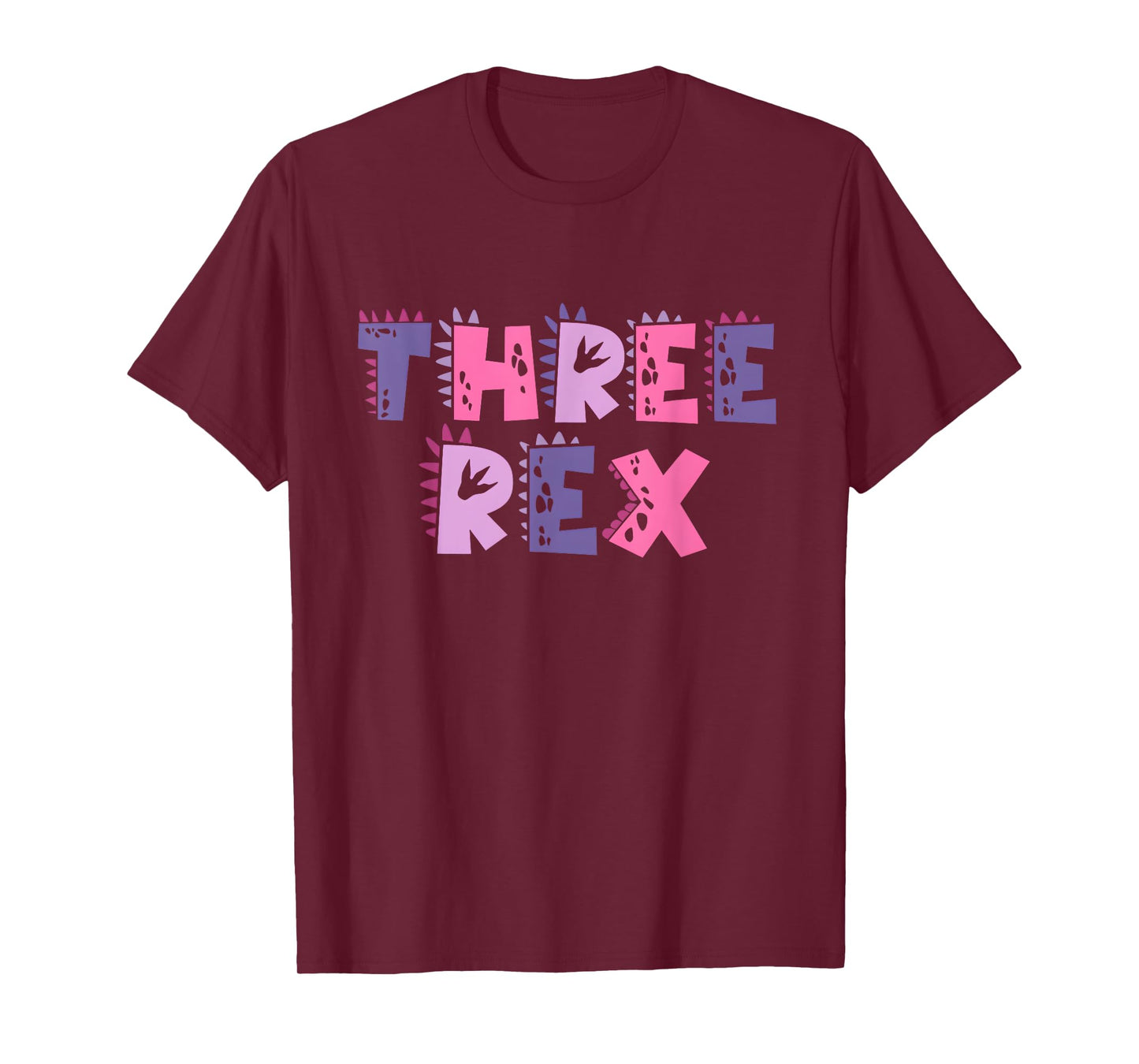 Three Rex Birthday Girl 3rd Birthday Boy Girl Dinosaur T-Shirt