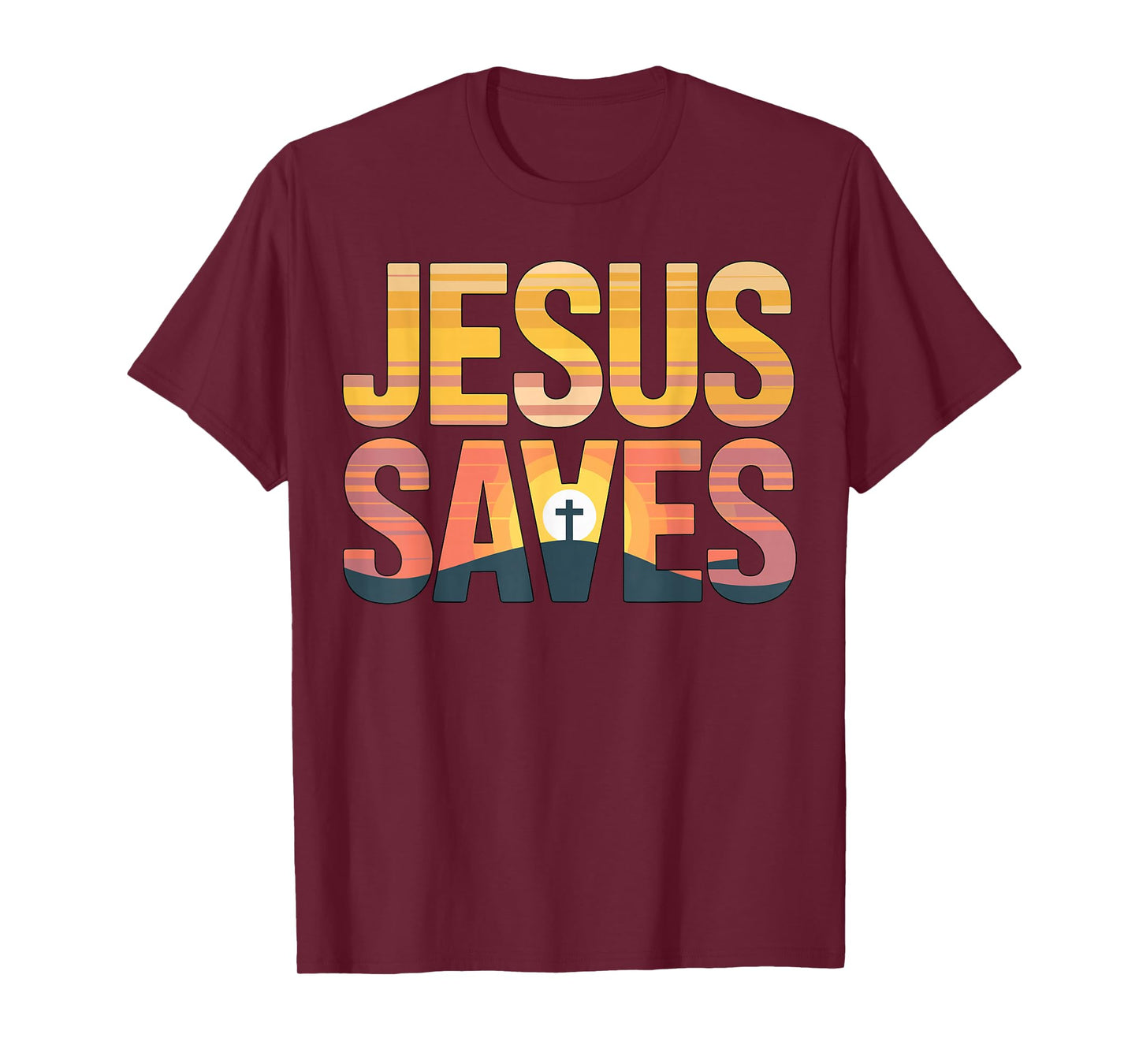 Jesus Saves Christian Faith Quote T-Shirt