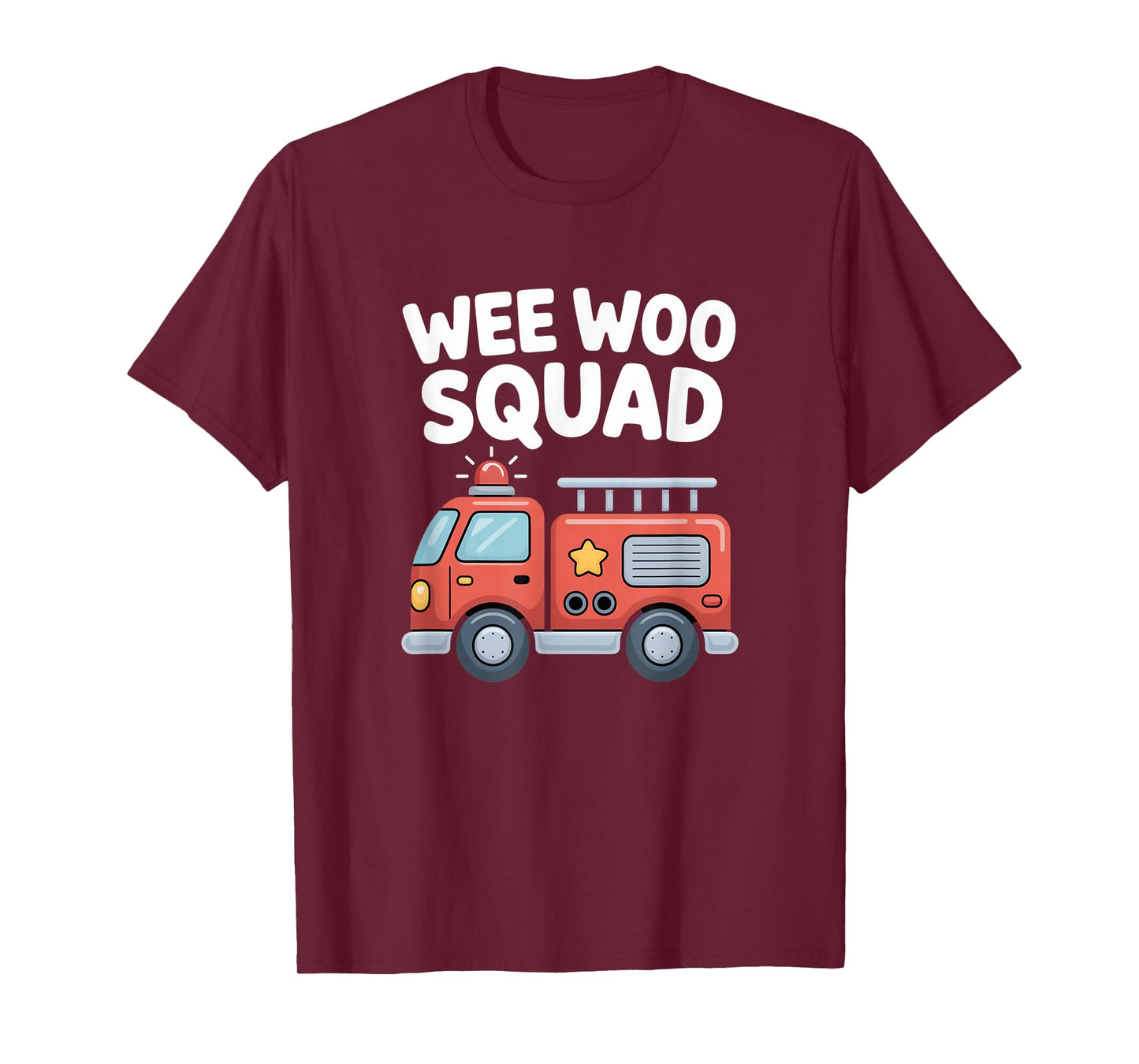 Wee Woo Squad Fire Truck Adventure T-Shirt