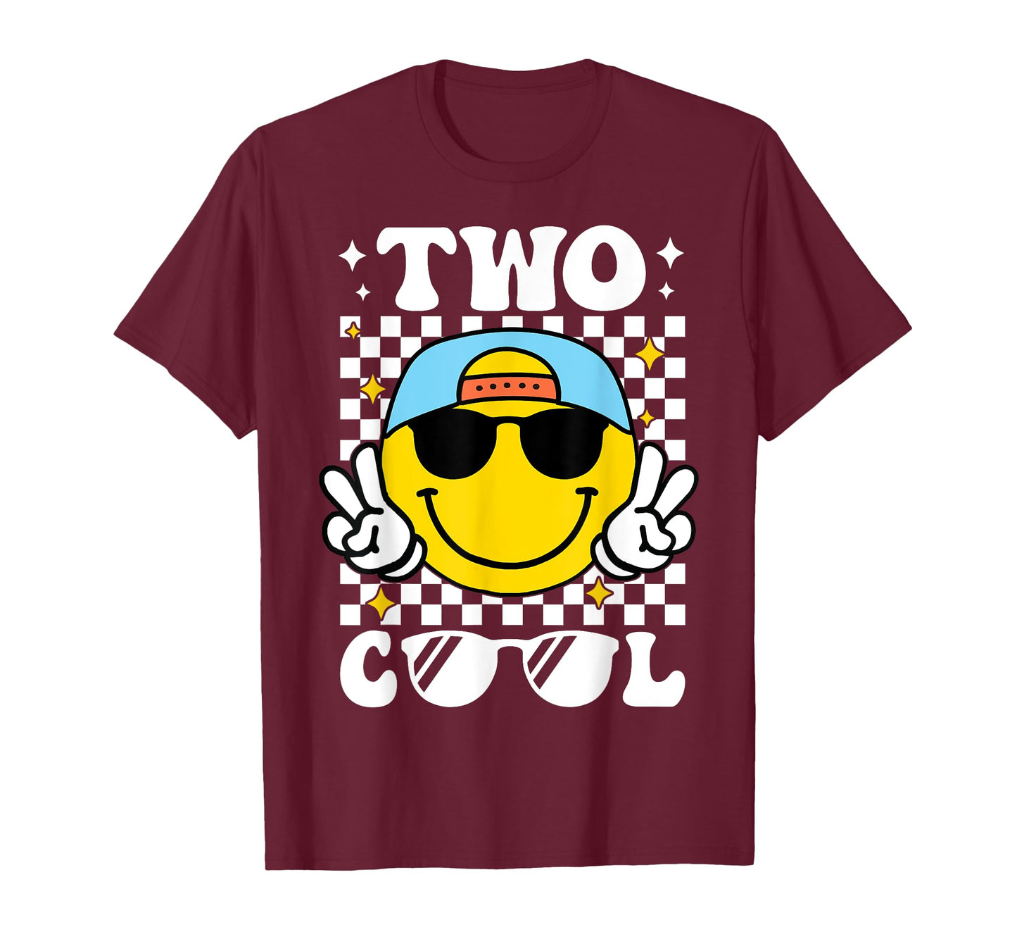 Two Cool 2 Years Old Birthday For Boy Birthday Party Boys T-Shirt