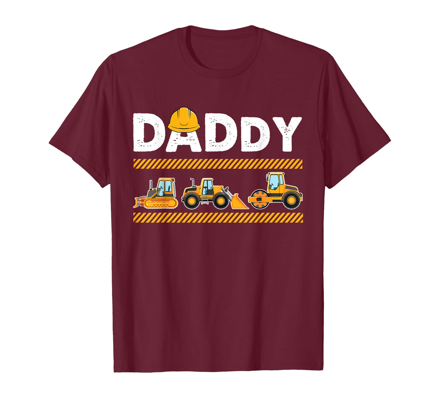 Funny Daddy Construction Excavator Kids Matching Family T-Shirt