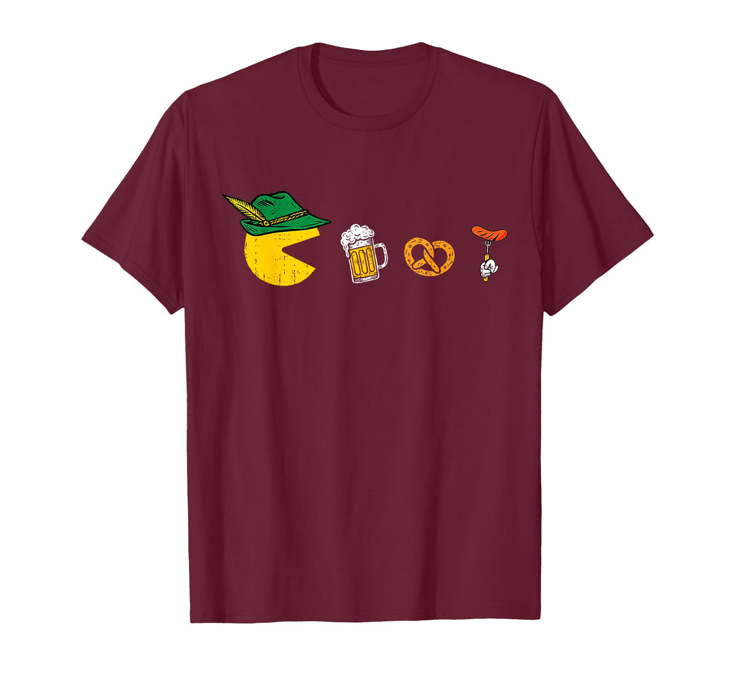 Funny Gamer Oktoberfest Lederhosen Drinking Beer Festival T-Shirt
