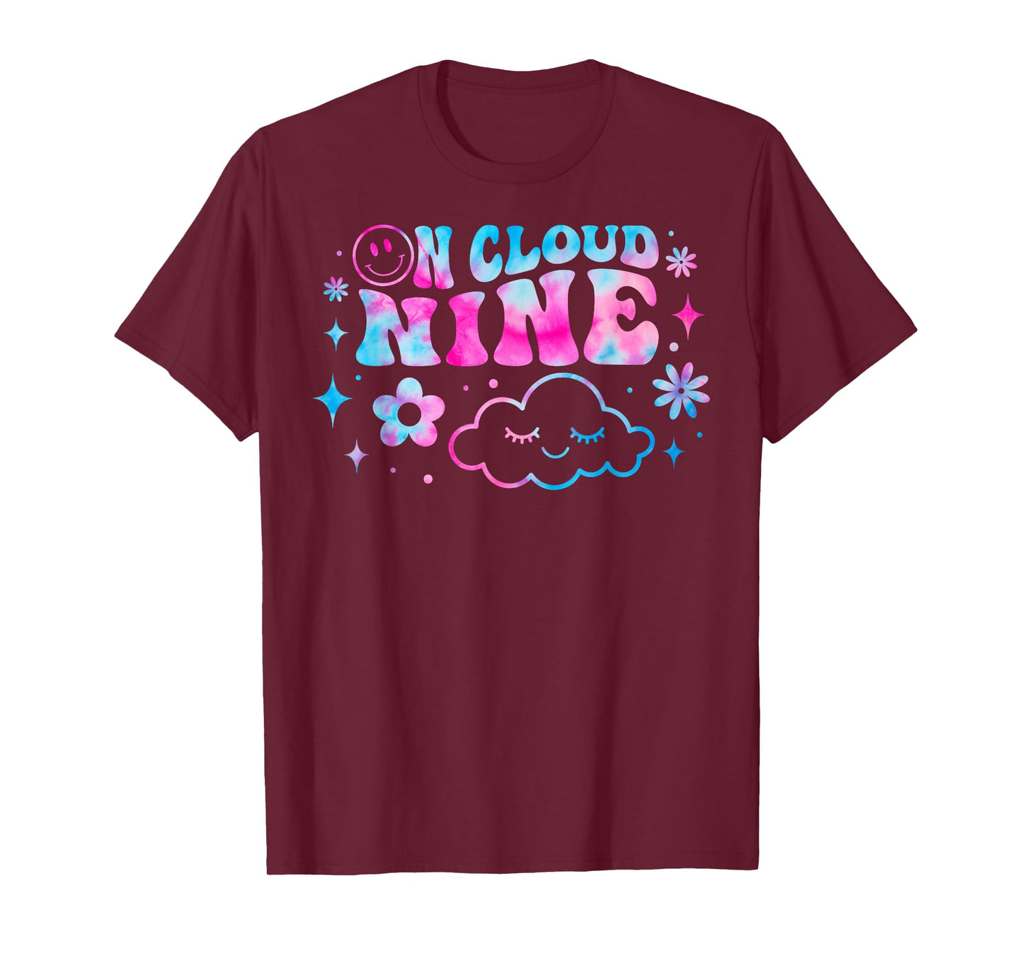 On Cloud Nine 9th Birthday 9 Years Old Birthday Girl T-Shirt