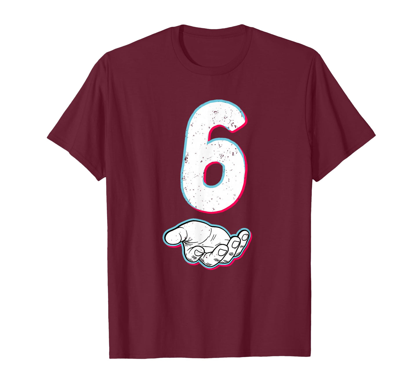 Number 67 Matching Six Seven 6 7 Meme 6 7 Halloween Costume T-Shirt