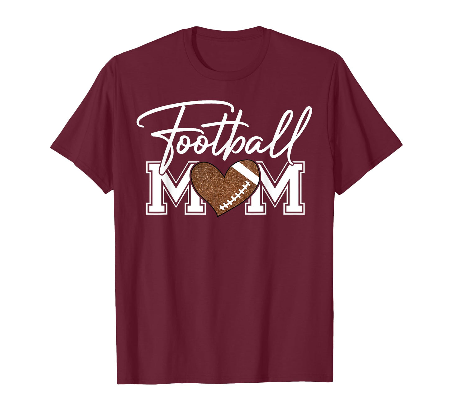 Football Mama Go Cheer Football Mom Game Day Mother's Day T-Shirt