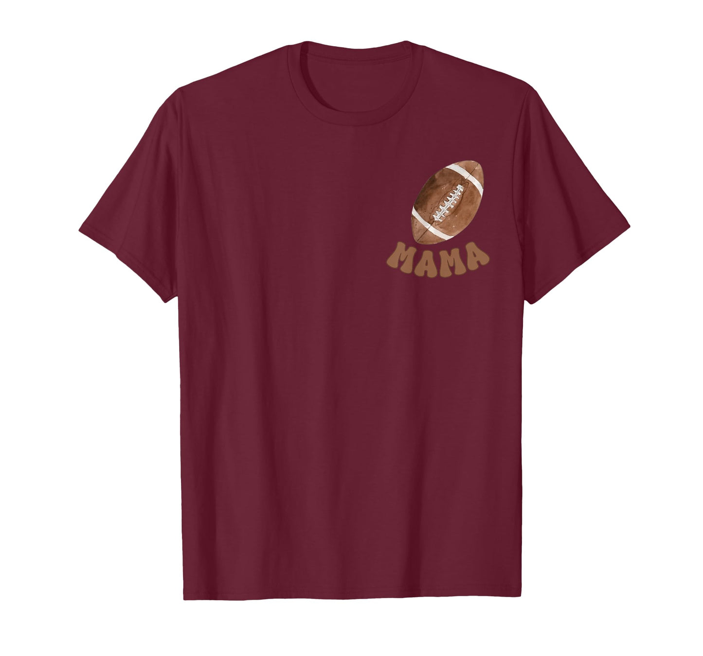 Mama of The 1 Year Old Football First Birthday Boy Family T-Shirt