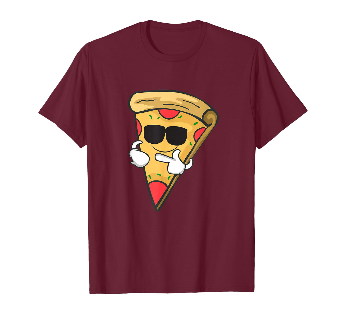 Cool Sunglasses Pizza T Shirt Gift Boys Girls Women Men T-Shirt