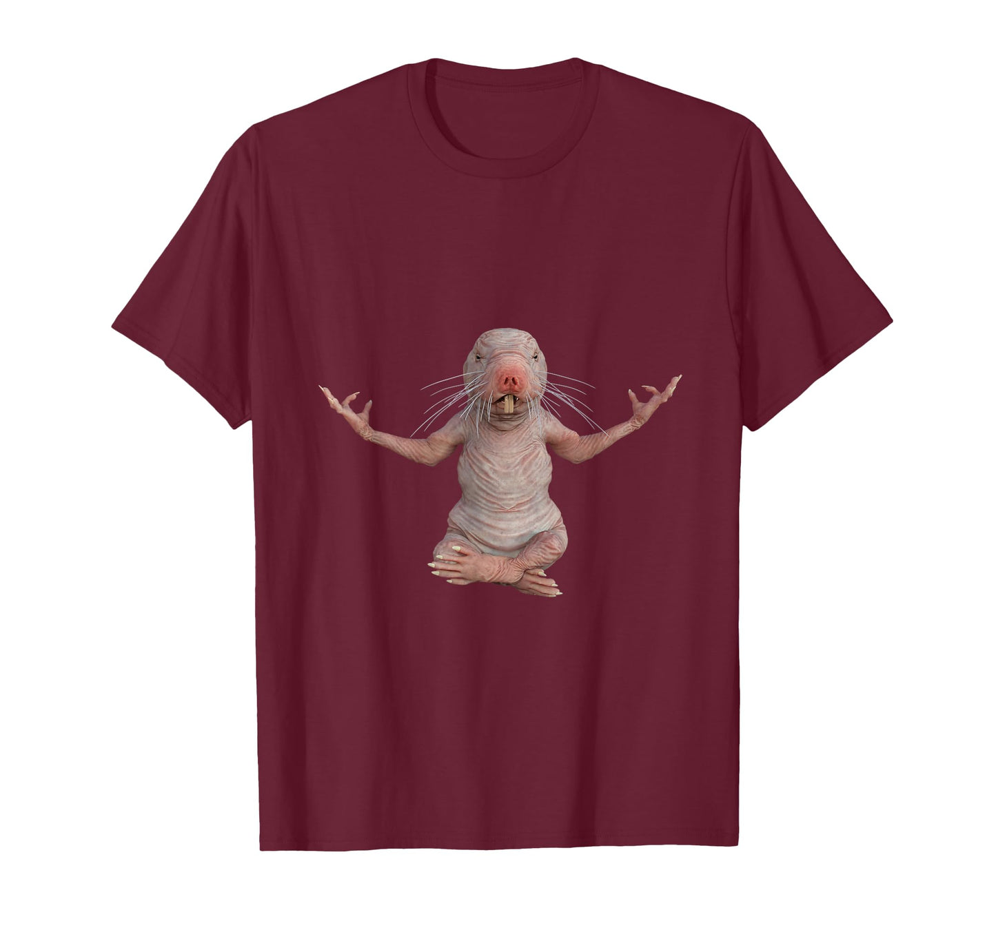 Funny Naked Mole-Rat Zookeeper Yoga Animal Lover Mole Rat T-Shirt
