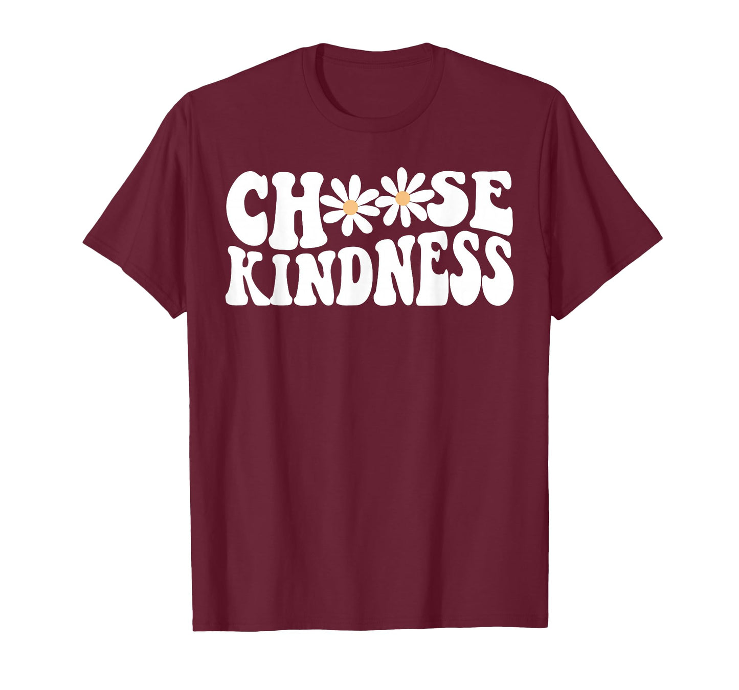 Choose Kindness Daisy Be Kind Orange Unity Day Teacher Kids T-Shirt