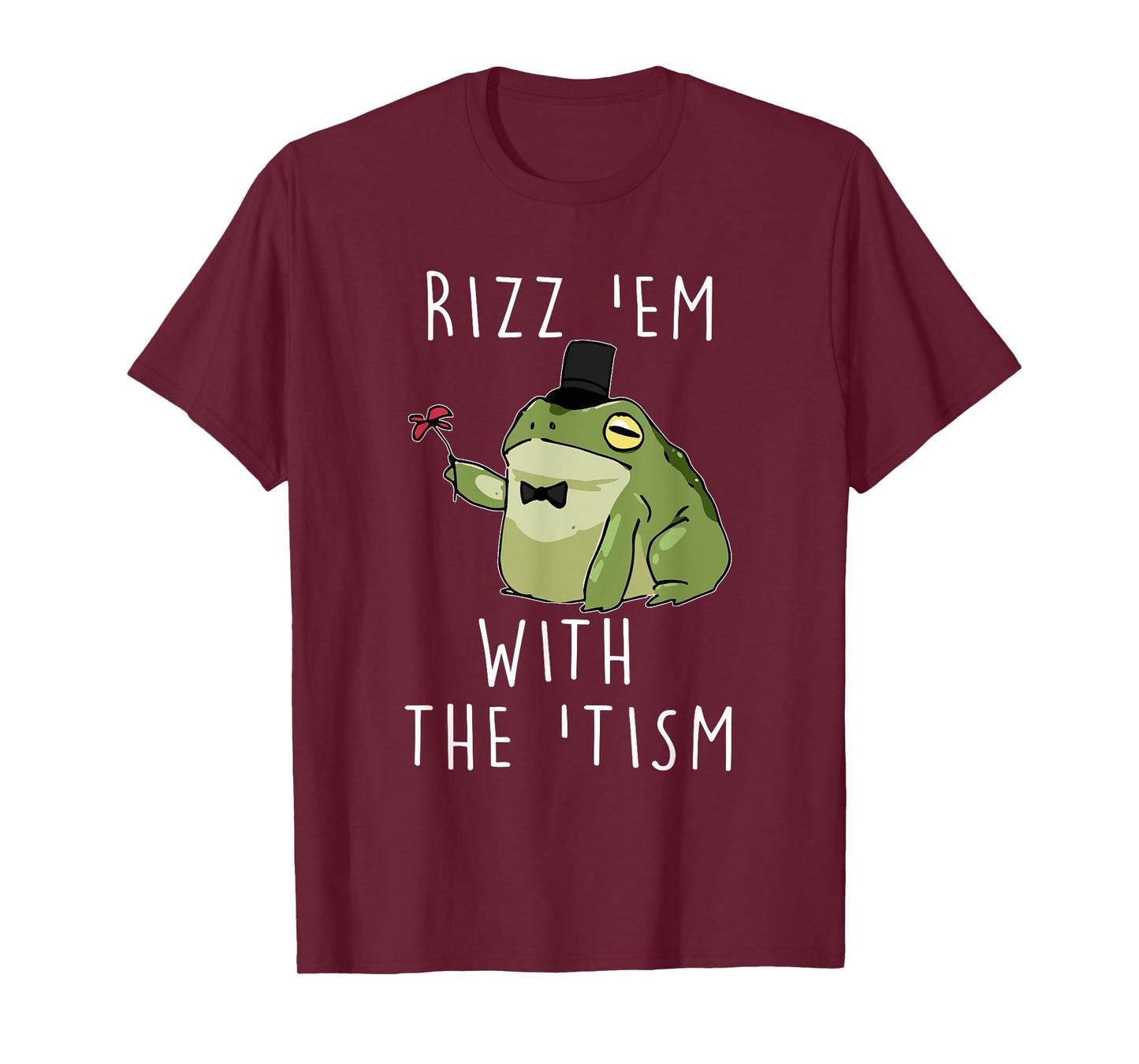 Frog Rizz Em With The Tism T-Shirt