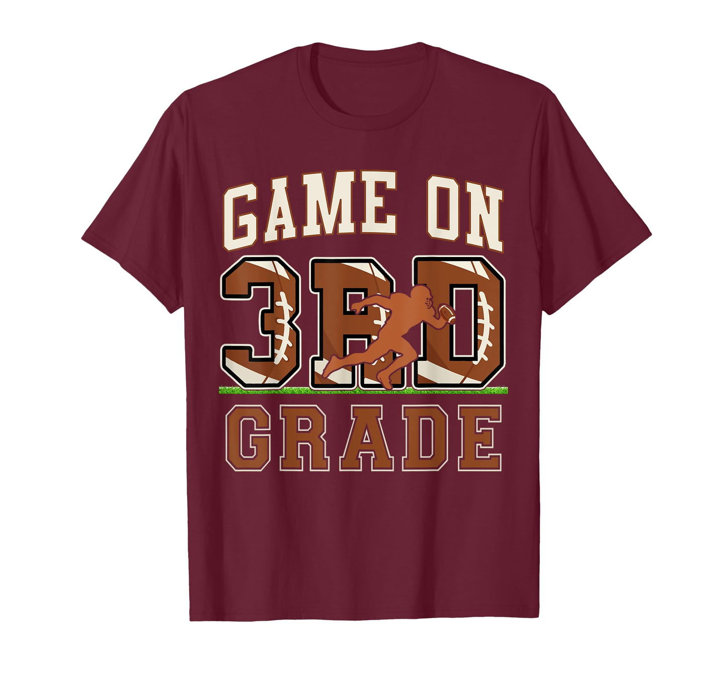 First Day of 3rd Grade Boys Football Game On Third Grade T-Shirt