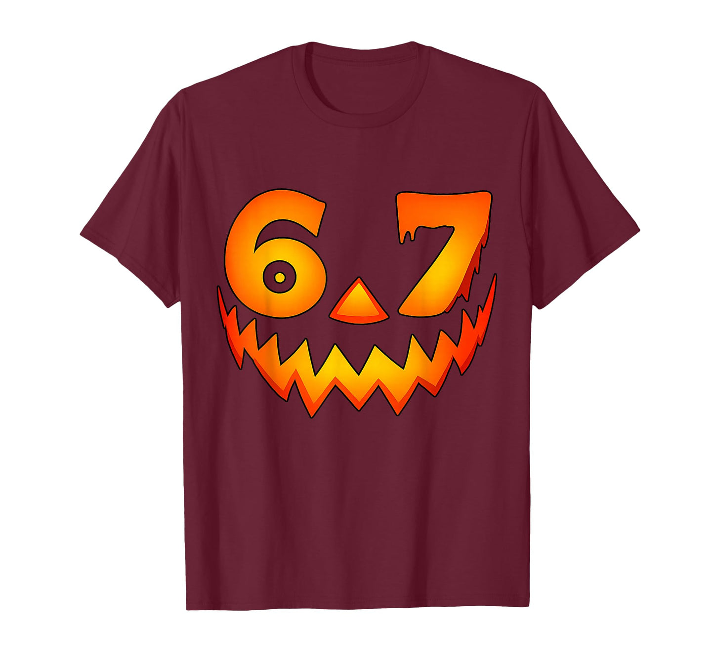 67 Six Seven Halloween Costume for Students Teachers T-Shirt
