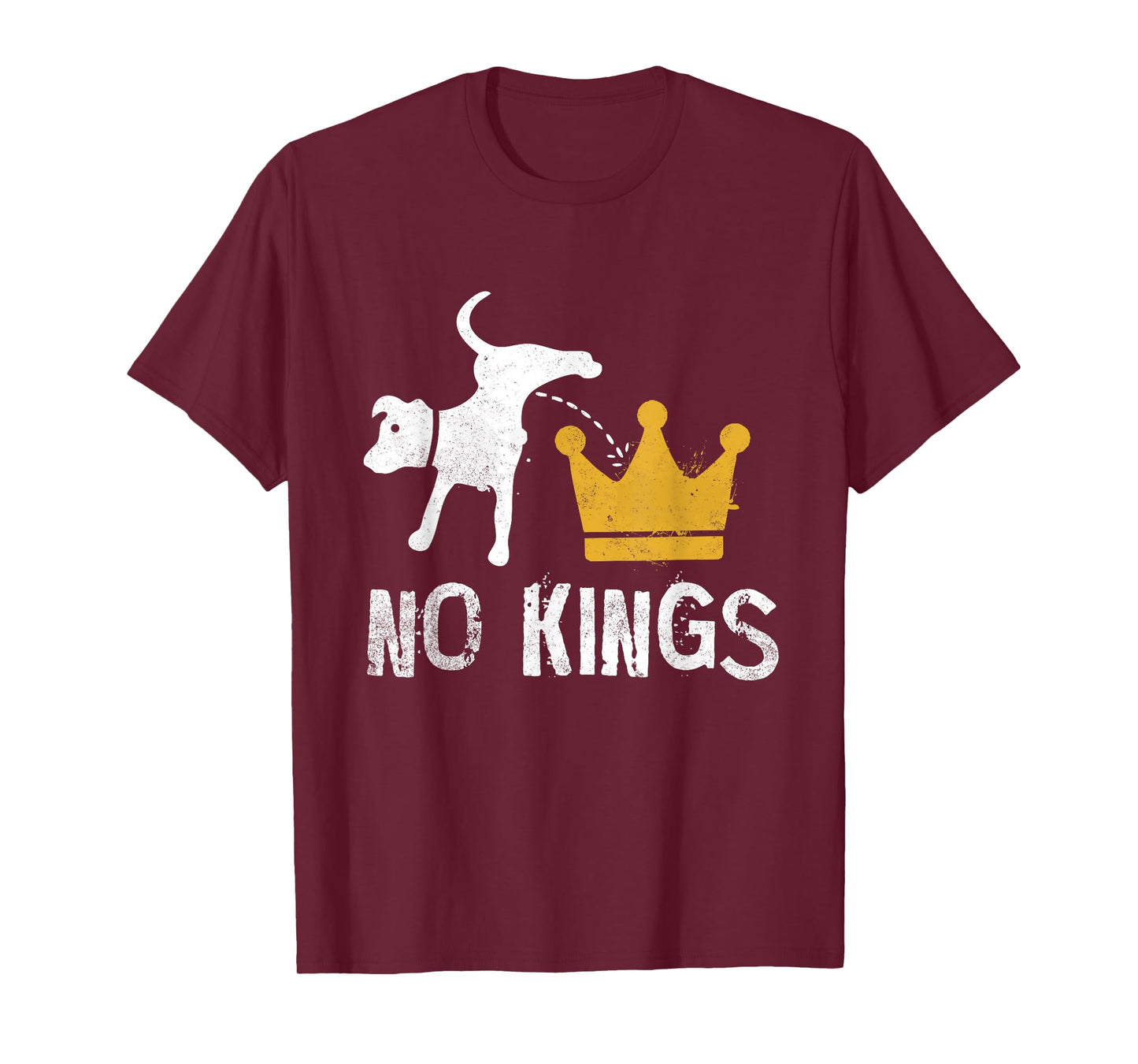 No Kings Dog T-Shirt for Men Women