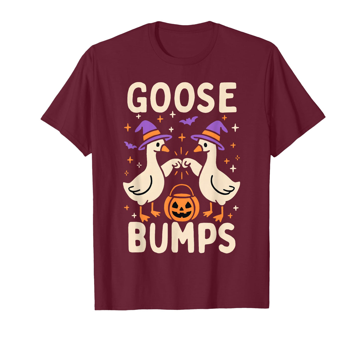 Goose Bumps Goosebumps Halloween Silly Meme Funny Fist Bump T-Shirt