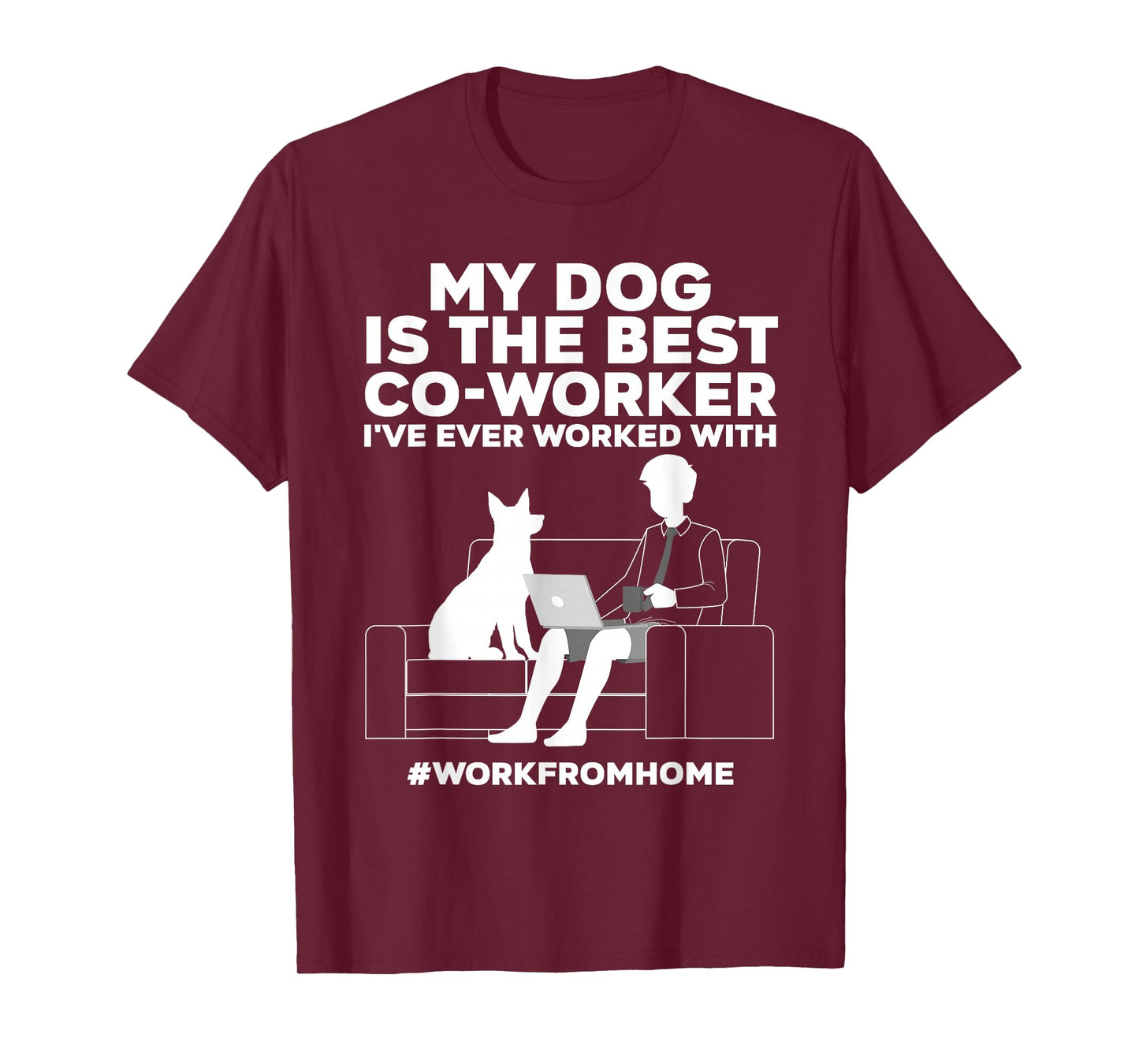 Cool Work From Home Art For Men Women WFH Working From Home T-Shirt