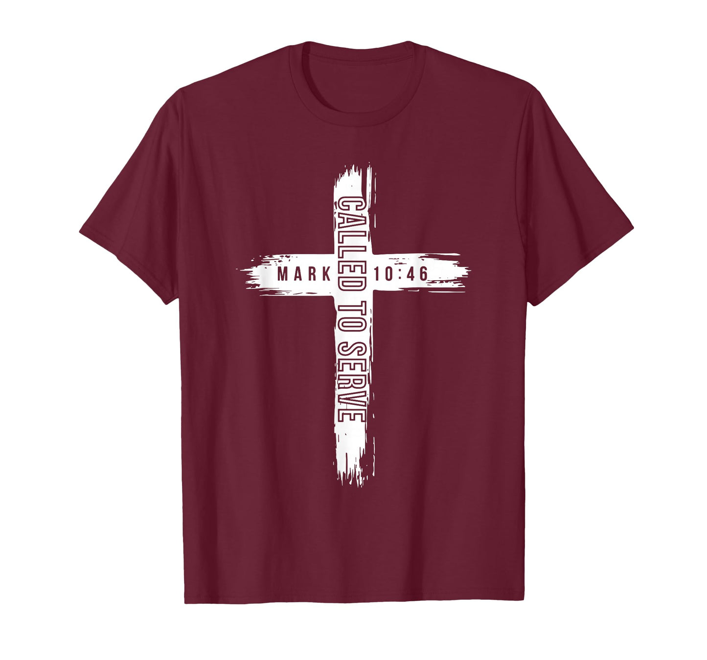 Called to Serve Christian Faith Jesus Cross T-Shirt