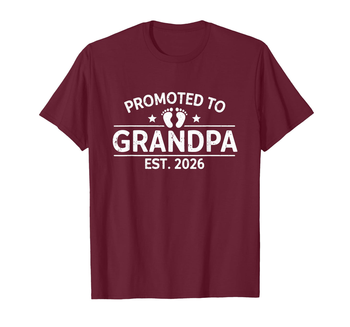 Promoted to Great Grandpa Est 2026 Pregnancy Announcement T-Shirt