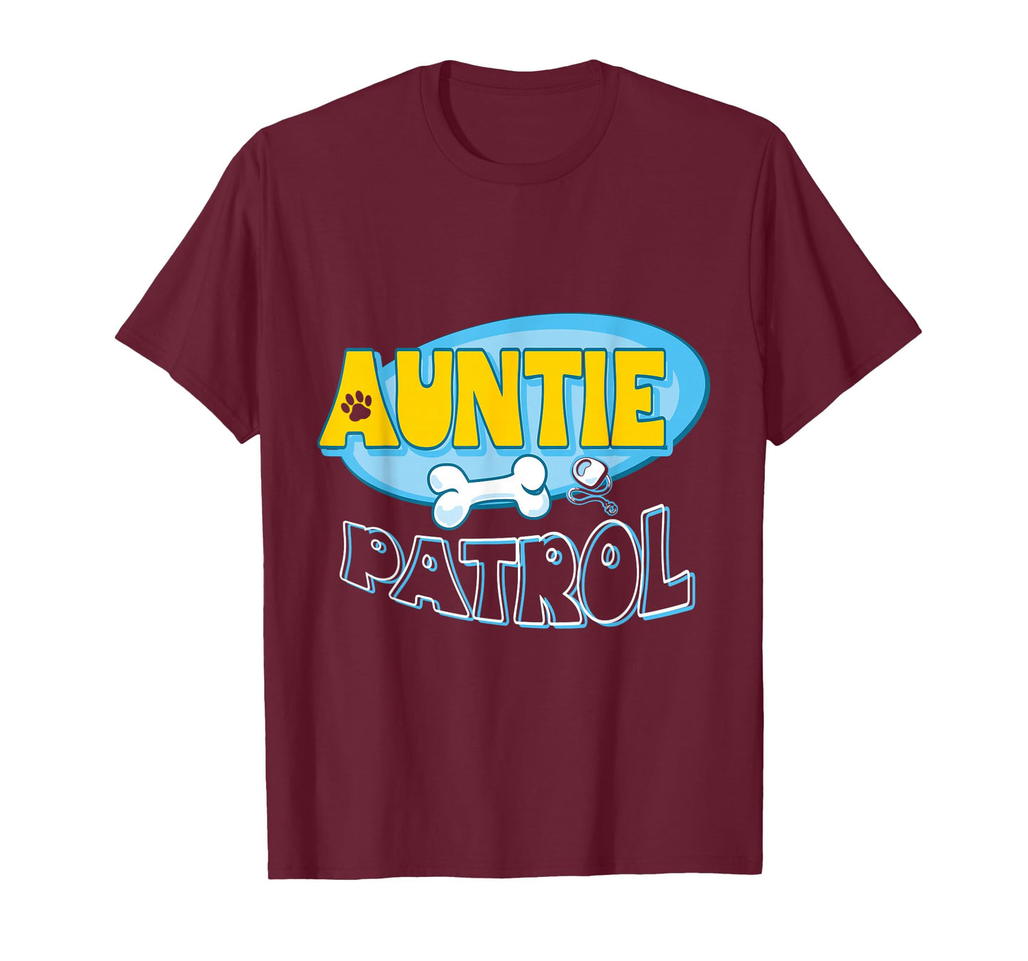Auntie T Shirt Women Funny Auntie Gifts Funny Auntie Patrol T-Shirt