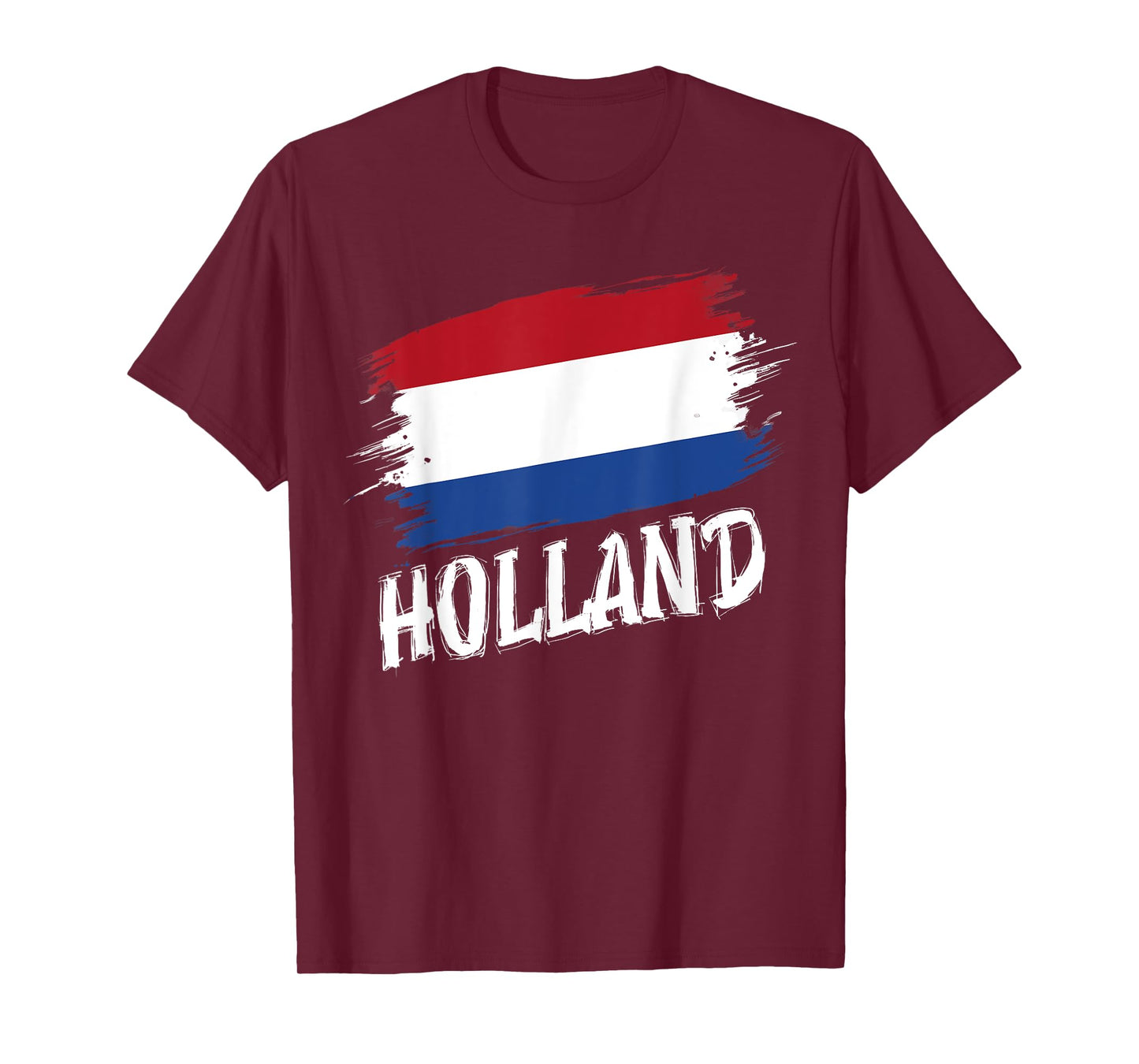 Patriotic Retro Dutch Flag Holland T-Shirt