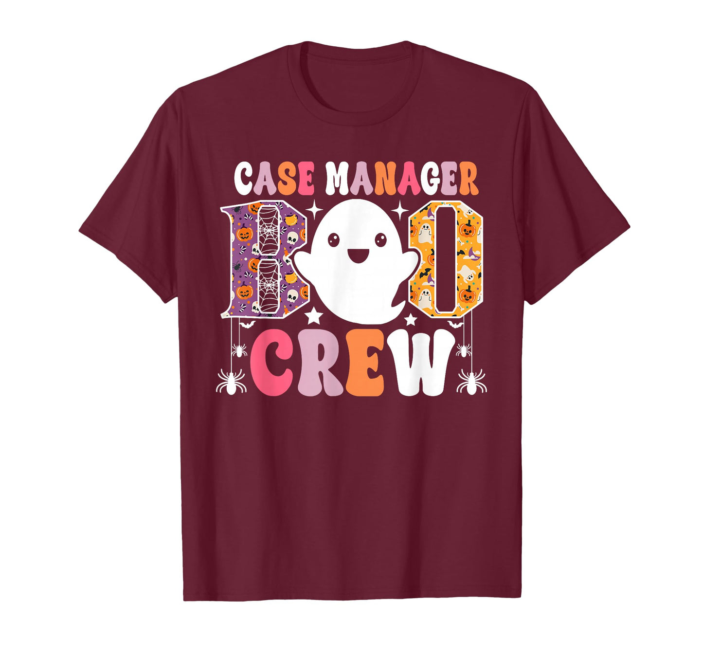 Case Manager Boo Crew Funny Ghost Halloween Costume T-Shirt