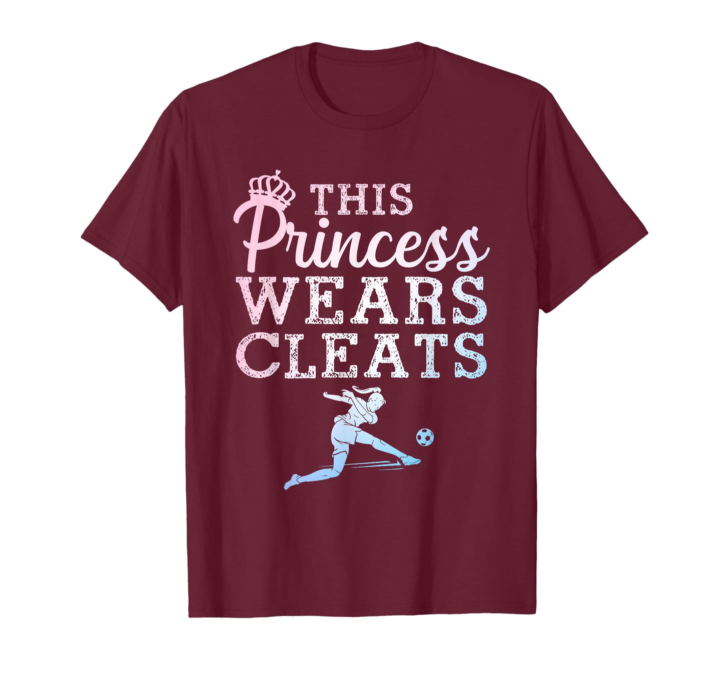 Cool Soccer Art For Women Teen Girls Goalie Soccer Player T-Shirt
