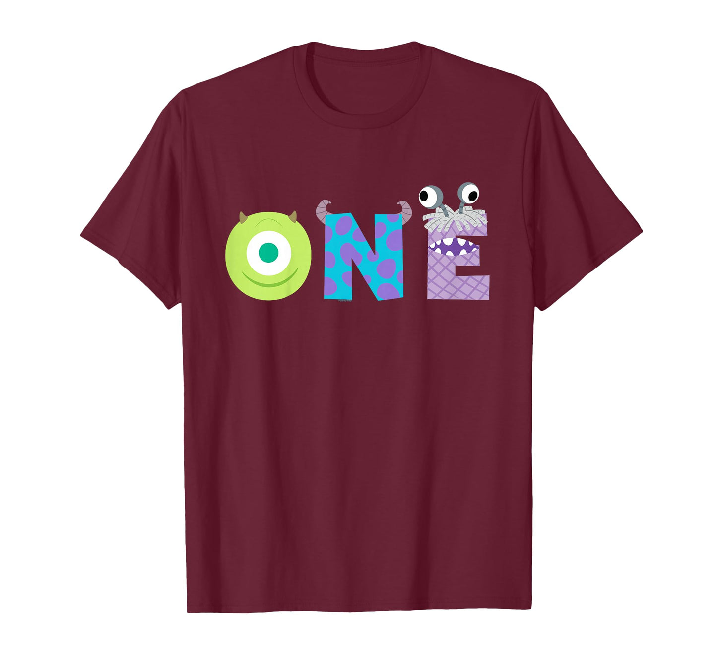 Disney & Pixar's Monsters, Inc. Numbers 1st First Birthday T-Shirt