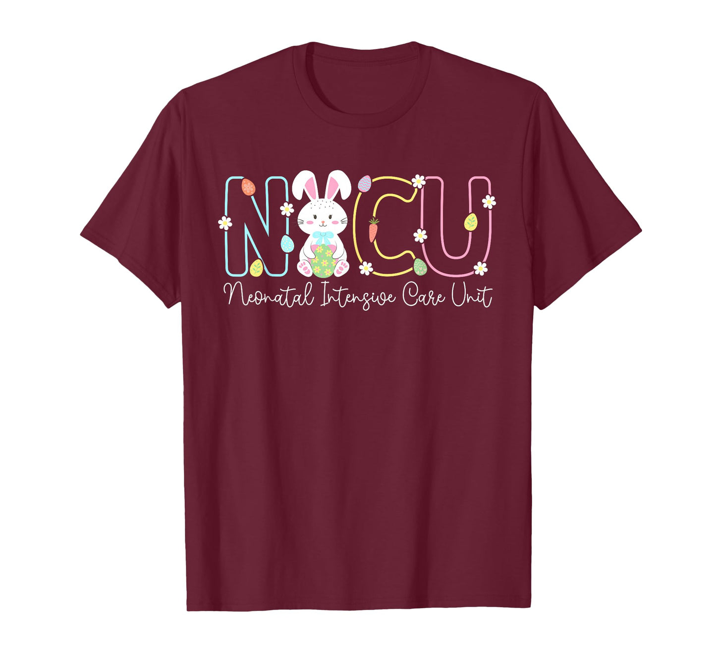 NICU Easter Bunny Neonatal Intensive Care Unit Easter Day T-Shirt