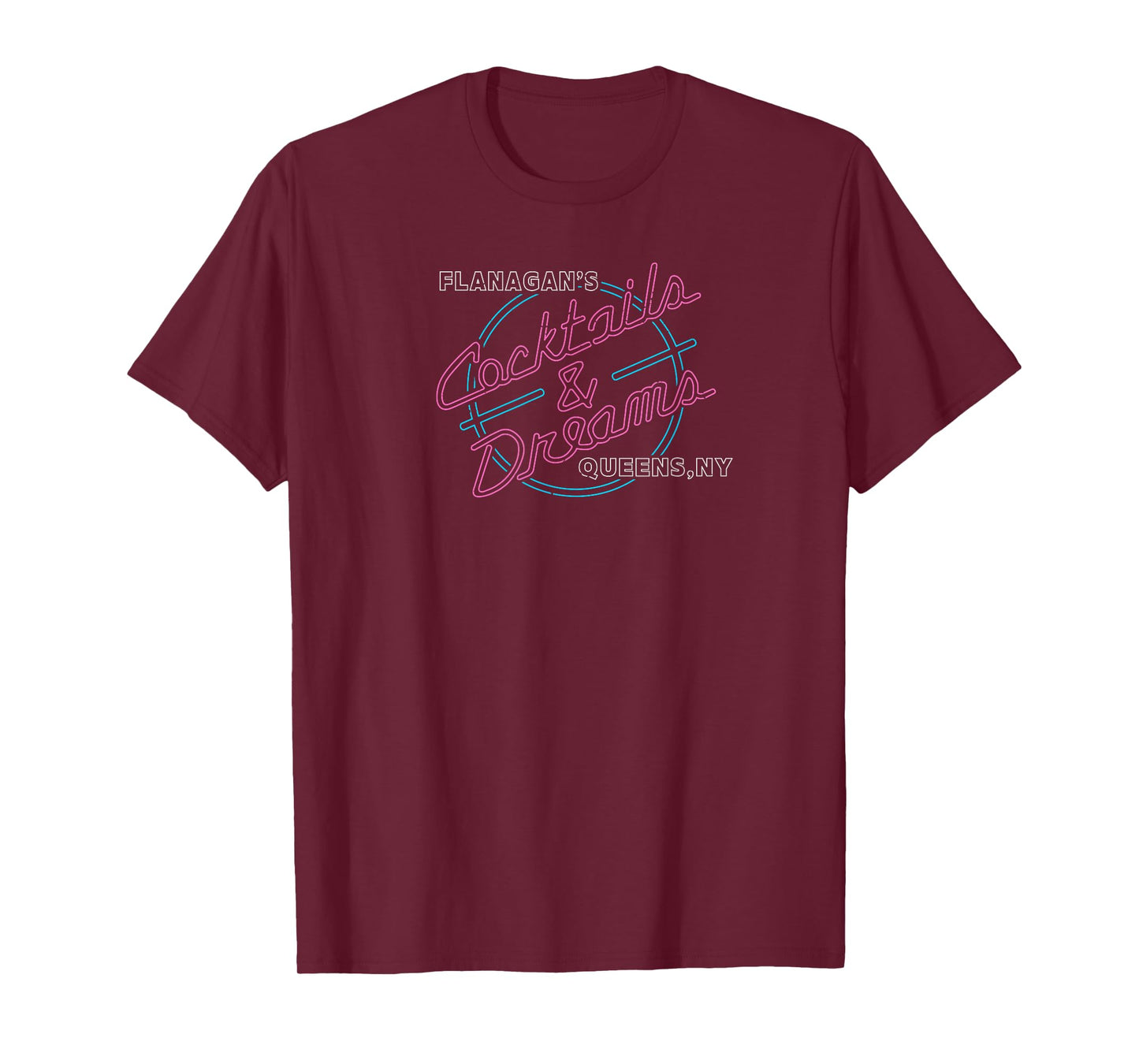 "Cocktails & Dreams" Classic 1980s Funny Mens Womens Graphic T-Shirt